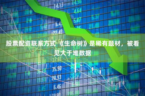 股票配资联系方式 《生命树》是稀有题材,被看见大于堆数据